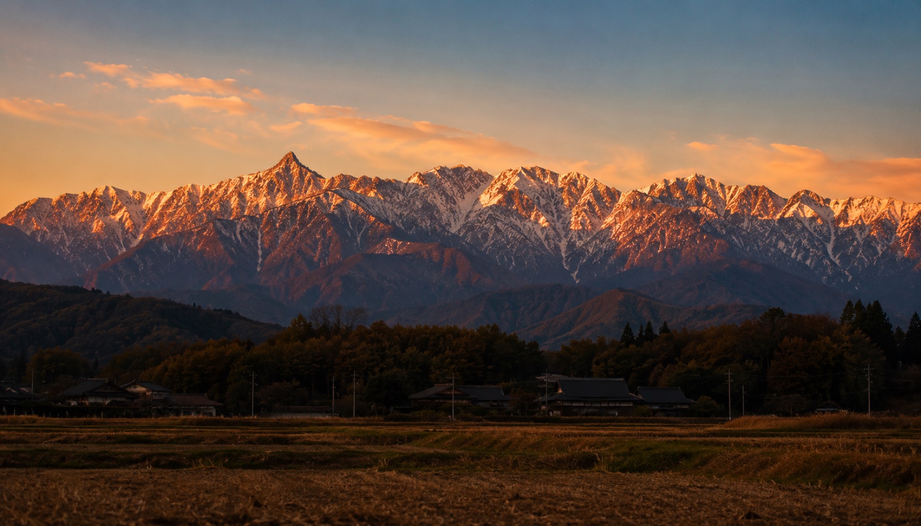 北アルプス・山岳景観