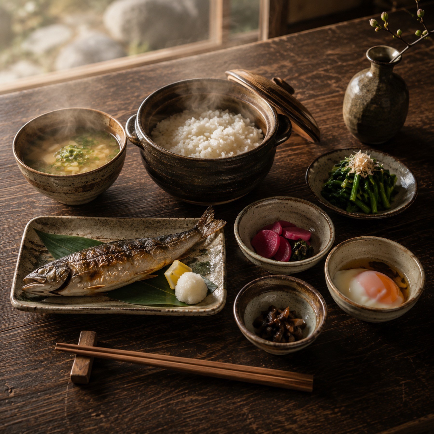 信州の朝ごはん